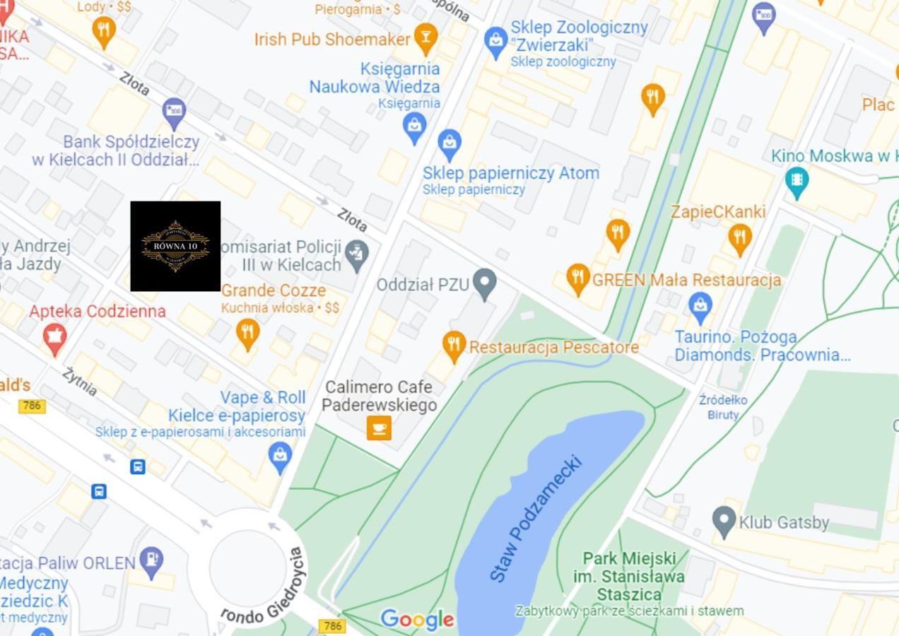 Apartament W Centrum Rowna 10 Kielce Eksteriør billede
